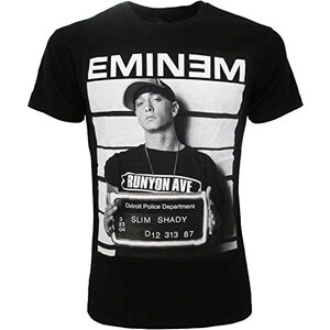 BLT T-Shirt Eminem Slim Shady Originale Ufficiale Nera Maglia Maglietta Rap Rapper Adulto E Ragazzo S 103817558