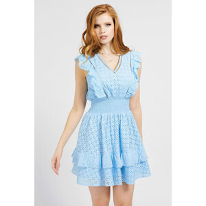 Guess abito azzurro in pizzo sangallo aisha. Donna Stileo