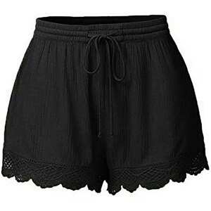 keephen Pantaloncini da Donna Estivi Casual Larghi Elastici in Vita keephen Pantaloncini da Donna Estivi Casual Larghi Elastici in Vita