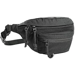 Chardime Marsupio Tattico Uomo – 5 Tasche Con Cerniera, Cinghia Regolabile, Colore Nero, Per Escursioni E Outdoor