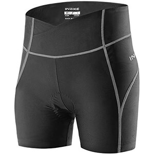 Pantaloncini MTB Pantaloncini Ciclismo Donna Con Imbottitura 3D Gel - Elastico, Asciugatura Rapida, Per MTB E Trekking Fodera Imbottita Ciclismo Donna