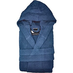 Accappatoio Unisex Uomo/Donna Modello Wimbledon con cappuccio e tasche