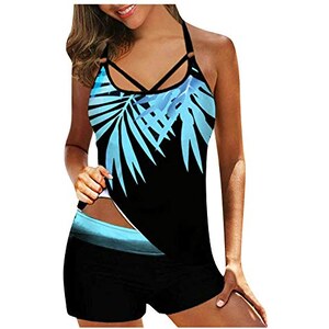 ZIATUBLES Bikini da donna Costumi da bagno in poliestere Costumi da