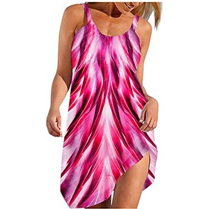 Abito estivo da donna, abito lungo, elegante stampa floreale, a maniche corte, scollo a V, abito da spiaggia, in chiffon, maniche svasate, abito da donna, estivo, linea A, maxi abito da festa
