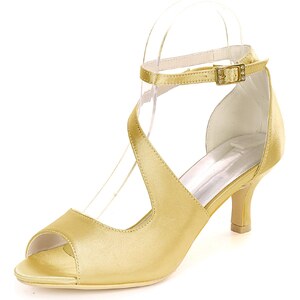 Punta Chiusa Tacco A Spillo Sandali Con Perle Stringate Bianche In Pizzo Eleganti Scarpe Da Sposa Con Tacco Alto Affidabili 1323290678F
