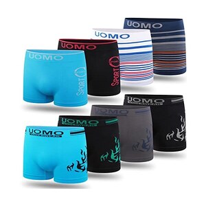 934 Uomo Boxer Aderenti Tartarughe Marine Mutande Flessibile Underwear Classico Slip Mutande L 121059207