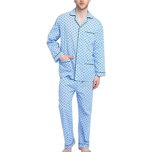 Set Pigiama Uomo In Cotone Spazzolato A Manica Lunga - Foto 8