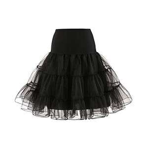 Gonna In Tulle Donna - Tut&ugrave; Corto Con Vita Elastica, Per Ballo, Cosplay E Feste