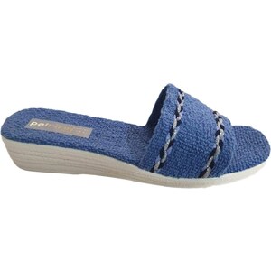 Ciabatte In Spugna Donna - Pantofole Casa Mare, 100% Cotone, Made In Italy - Foto 9