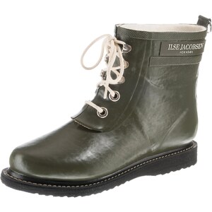 Ilse Jacobsen RUB1 Gomma Naturale Pizzo Stivali di Donna IN