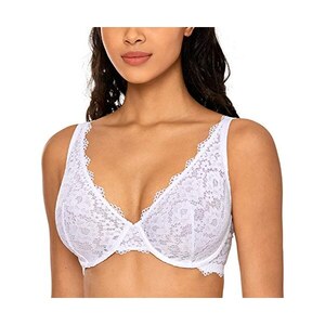 Wacoal Reggiseno Con Ferretto In Pizzo Donna - Coppe In Pizzo, Spalline Convertibili, Chiusura A J - 3