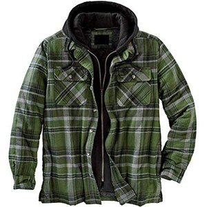 Cromoncent - Camicia Casual Uomo In Flanella A Quadri, Maniche Lunghe Con Colletto Button-down, Tasca Sul Petto, Viola, Taglia L - 2