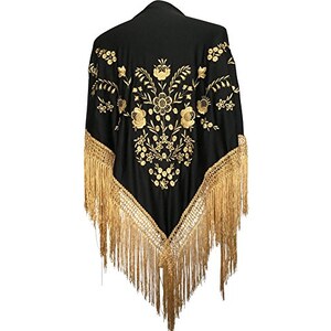 Ceinture Danse Espagnole Foulard Ceinture Flamenco La Senorita Broderie Fleurs Color 761550