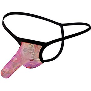 Bikini Triangolo Imbottito Slip Medio Crepon Lamè Stampa Macula Taglia