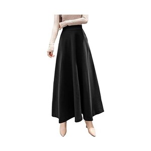 gonna a-line elegante a quadri per donna