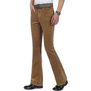 Pantaloni Uomo Invernali In Velluto A Coste - Foderati In Pile Con Lana D'Agnello | Elasticizzati E Caldi - Foto 9