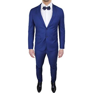 Fino a 40% su Abito sartoriale da uomo slim fit in cotone