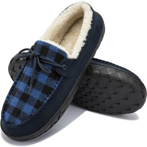 Pantofole da * in pile sfocato con memory foam, scarpe da casa * per interni ed esterni, inverno