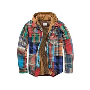 Camicia Boscaiolo Uomo Quadri Camicia Invernale Da Uomo A - Foto 5