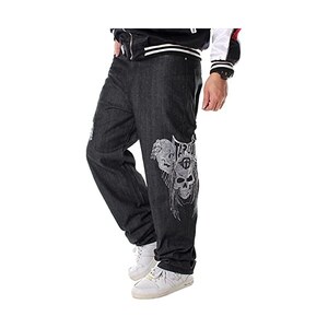 ORANDESIGNE Baggy Jeans Damen - Weite Beine Für Lässigen Hip Hop Style