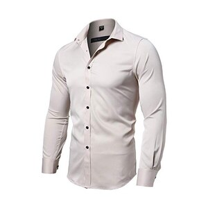 Camicia Uomo Manica Lunga Regular Fit Con Tasca: Elegante Per Matrimonio, Ufficio E Occasioni Formali