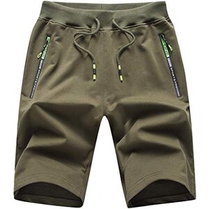Pantaloncini Uomo In Cotone E Lino Bianchi - Spiaggia, Casual, Con Cordino, Taglie S-3XL