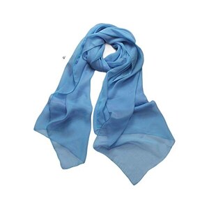 Foulard Lungo Donna 1st American - 90x180 Cm - 100% Poliestere - 40 Colori Disponibili - Elegante E Versatile