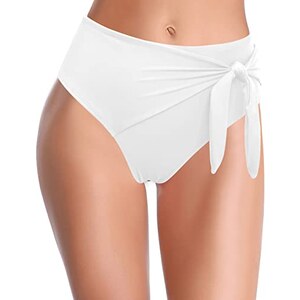 Gonna Da Nuoto SHEKINI Con Controllo Addominale - Bikini Vita Alta, Pantaloncini Incorporati E Tasca - Foto 7