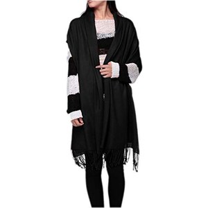 Pashmina in puro cashmere Nero Pashmina in puro cashmere Nero