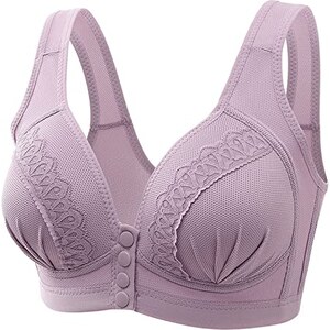 Yvette Reggiseno Sportivo ad Alto Impatto da Donna Reggiseni da Corsa con Schiena Scollata ad Alto Sostegno a Copertura Totale per Taglie Forti