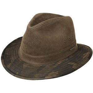Stetson Cappello Western Mexican Palm Donna/Uomo - Estivo da Cowboy Sole Primavera/Estate - S