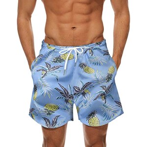 Costume Da Bagno Uomo - Boxer Nuoto Rapid Dry Con Taschene - Foto 10