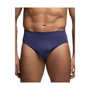 POMPEA 4 slip uomo in microfibra seamless art. 89521423 (l/xl, blu) 