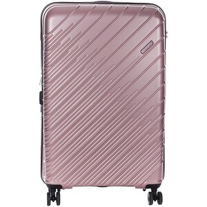 Valigia Rigida 4 Ruote Rosa Oro - Design Farfalla, Guscio In ABS - Foto 3