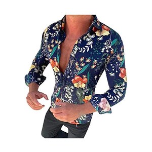 Camicia Casual Uomo In Cotone, Manica Lunga Con Taschino E Risvolti | Tinta Unita, Vestibilità Comoda | Perfetta Per Tutti I Giorni - 4