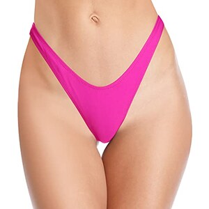 SHEKINI Donna Brasiliano Bikini Perizoma Nuoto Tronchi Thong Pantaloni Costumi Da Bagno Tanga Da Donne Vita Bassa Cutout Bikini Fondo Da Spiaggia L 49783457 - 6