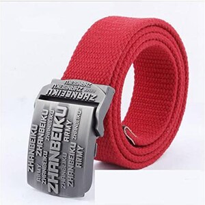 Cinture Da Uomo Cintura Tattica Militare Per Uomo - Nylon, Fibbia Sgancio Rapido, Regolabile, Stile Casual/Esercito Cintura Nylon Esercito - Foto 4