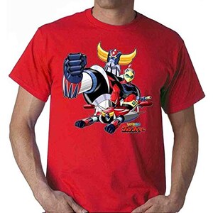 T-SHIRT GOLDRAKE UFO ROBOT TSHIRT Actarus RE VEGA ANNI 80 ANIME TG. FINO 5XL