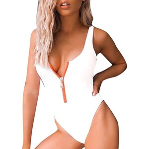 Costume Da Bagno Intero Donna Hanna Nikole - Snellente Con Volant Taglie 442711