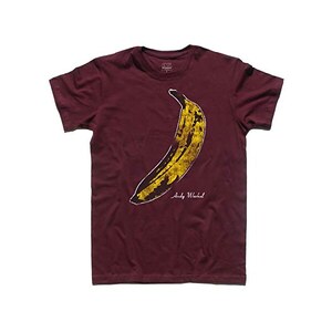 T-Shirt Homme Andy Banane Marque 3stylershop - Coton Gris Mélangé - Coupe Moyenne, Manches Courtes - Neuf Avec étiquette