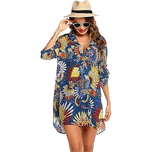 Codkkre Copricostume Donna Mare Kimono Copricostume Donna Copricostume