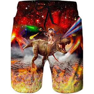 Costumi Uomo Mare 3D Stampato Pantaloncini da Surf con