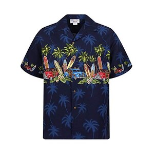 VOSERY Camicie hawaiane esilaranti con stampa di asparagi, da uomo