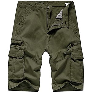 Pantaloncini cargo da combattimento BDU mimetici esercito militare