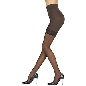 Sarah Borghi - Collant da donna riposante Fit Plus denari 140 den comp – Intimo biancheria e merceria Perdifumo