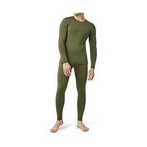 Pigiama Uomo LAPASA Pacco Da 2 O 1 Calzamaglie Termica Uomo Fodera In Pile Peso Medio/Pesante Pantaloni Termici Sportivi Strato Base Intima Leggings Caldi Bianco (Pacco Da 1) XXL Calzamaglia Termica Uomo - 5