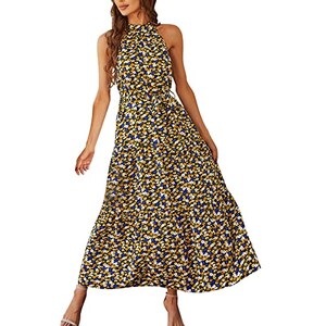 Vuncio Vestiti Donna Estivi Lunghi Curvy Sexy Taglie Forti Abito Cerimonia Donna Elegante Cocktail Comodi Stampati Pieghevole Pizzo Casual Spiaggia Vacanza Long Dress 120991926