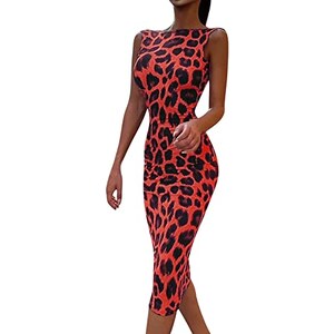 Abito Corto Avvolgente Donna | Senza Maniche | Scollo A V | Estate 2024 - Foto 13