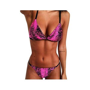 Suojapuku Bikini Da Donna,Costume Da Bagno A Due Pezzi,Si Prega Di Togliere Le Scarpe Insiemi Del Bikini Delle Donne 123127878
