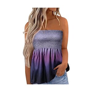 LUXFAB Canotta Da Donna Senza Maniche Con Schiena Racer - Foto 4